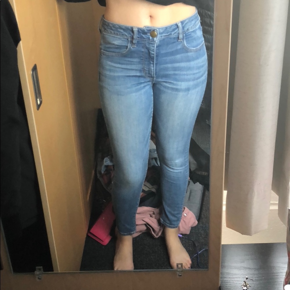 Super stretch high rise jegging